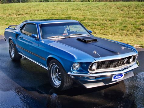 1969 Mustang Mach 1 428 Super Cobra Jet Mach 1 Muscle Classic