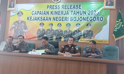 Inilah Kasus Korupsi Yang Ditangani Kejari Bojonegoro Selama Tahun 2023