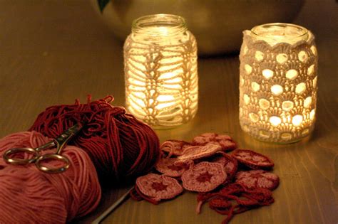 Woolbunnies Cozy Crochet Jar Candle Cozies