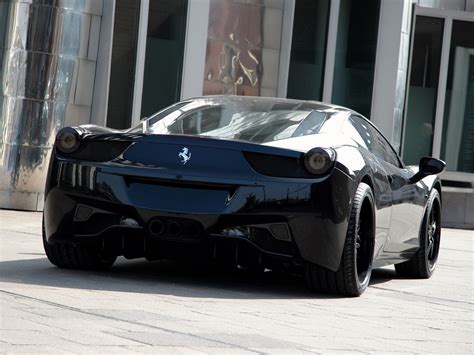 Black Ferrari 458 Italia HD Wallpaper Wallpaper Flare