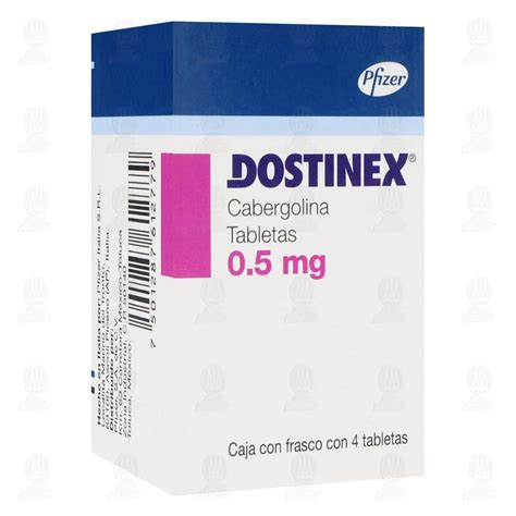 Dostinex 05 Mg 4 Tabletas