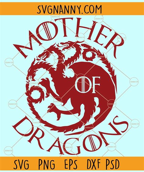 Mother of Dragons SVG, Dragon svg, dragons svg, Mother of dragons ...