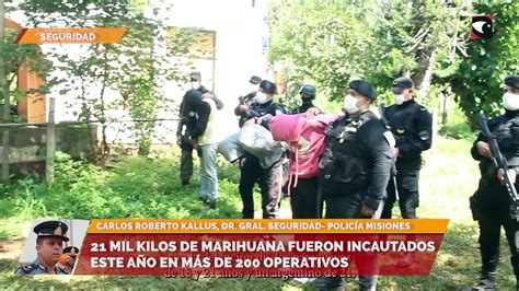 Mil Kilos De Marihuana Fueron Incautados Este A O En M S De