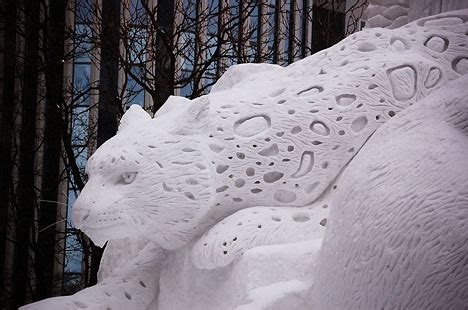 Snow sculptures at Sapporo Snow Festival 2010 ~ Pink Tentacle