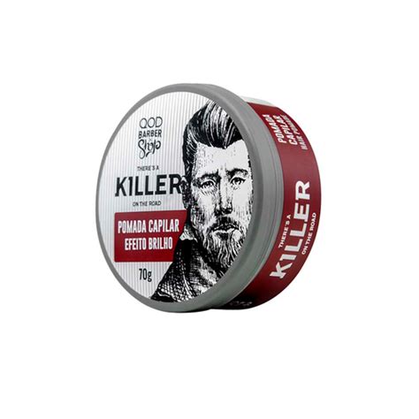 Pomada Qod Barber Shop Killer Brilho 70g Nova Era Cosméticos Viva A Sua Beleza