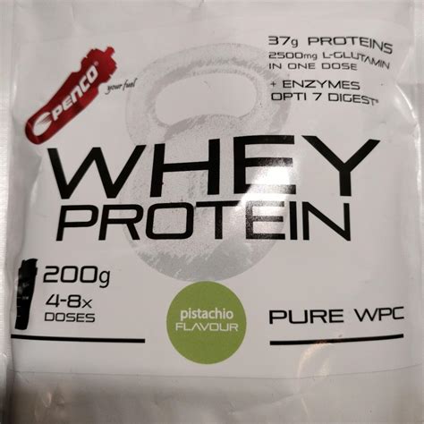 Whey Protein Pistachio Flavour Penco Kalorie Kj A Nutri N Hodnoty