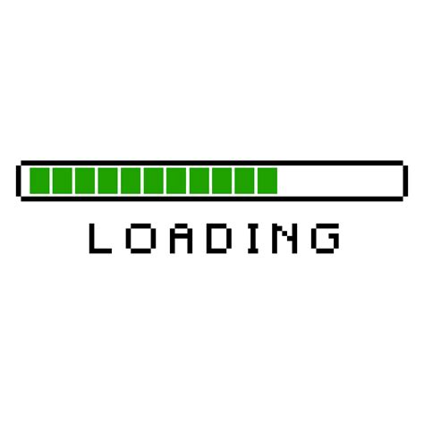 Loading bar progress icon with Transparent Background 17178206 PNG