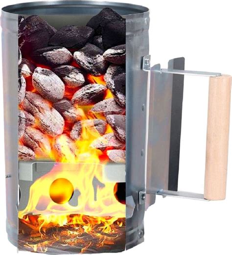 Blaupunkt Gca Allume Charbon Pour Charbon Et Briquettes Allumeur De