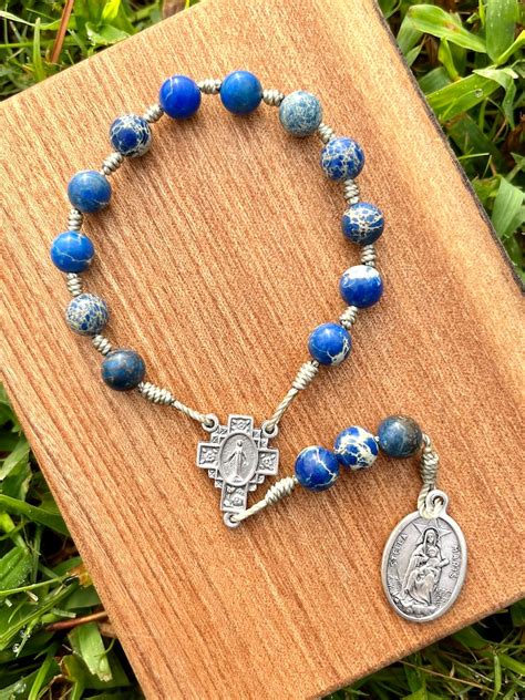 Stella Maris Our Lady Star Of The Sea Catholic Chaplet Etsy