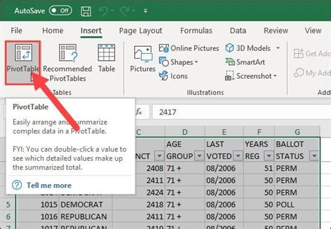 Excel Pivot Table Tutorial Sample Productivity Portfolio