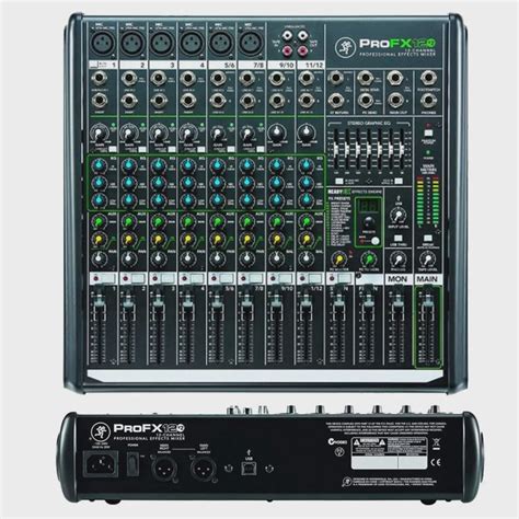 Mesa De Som Mixer Profx V Ch Usb Mackie Submarino