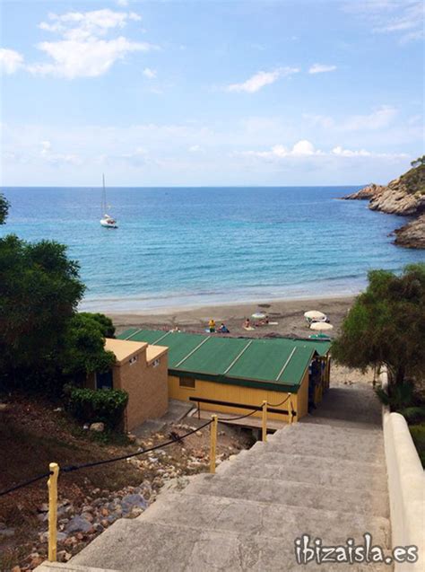 Cala Boix La Única Playa De Arena Negra De Ibiza