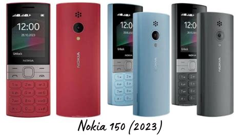 Nokia 150 2023 Hp Jadul Dengan Desain Modern Tahan Terhadap Benturan