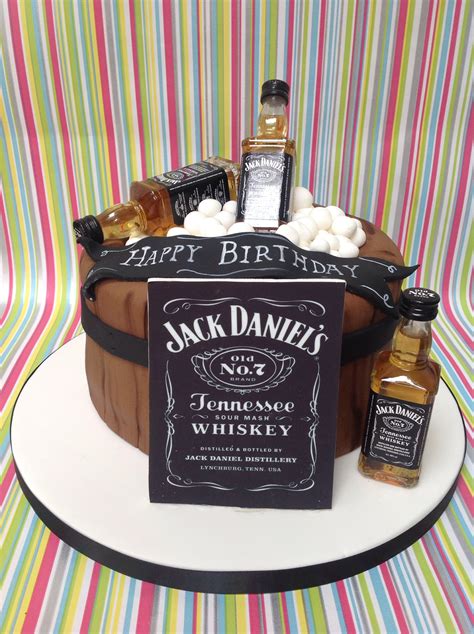 Jack Daniels Cake Birthday Cakes For Men Jack Daniels Cake Themed