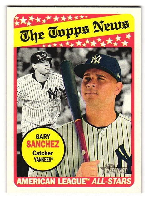 2018 Topps Heritage 179 Gary Sanchez EBay