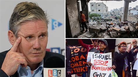 Keir Starmer Calls For ‘humanitarian Pauses In Gaza Amid Labour Infighting After Lbc