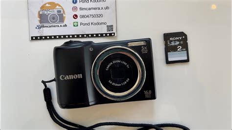 Canon Powershot A By Filmcamera X Ub Youtube