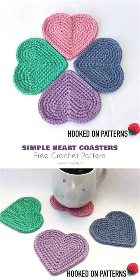 Free Crochet Heart Pattern Artofit