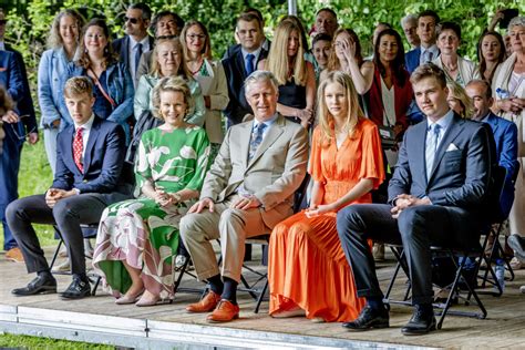 Photo La Reine Mathilde Et Le Roi Philippe De Belgique Le Prince