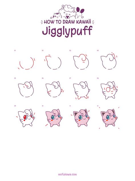 How To Draw Jigglypuff Easy Step By Step Art Lesson