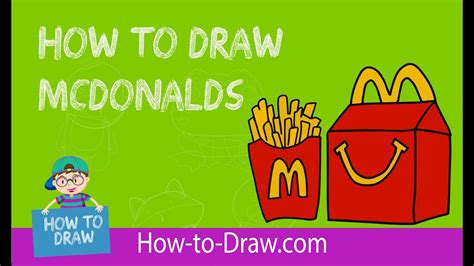 How To Draw Mcdonalds Fries In Easy To Follow Steps Howtodraw Drawing Cartoon Youtube