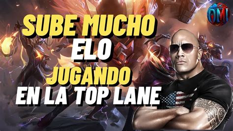 Sube Mucho Elo Jugando En La Top Lane Guia Rapida De Malphite League