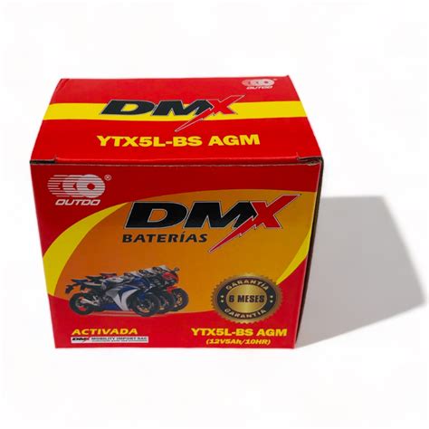 Bater A Moto Ytx L Bs Outdo Dmx Sellada Activada