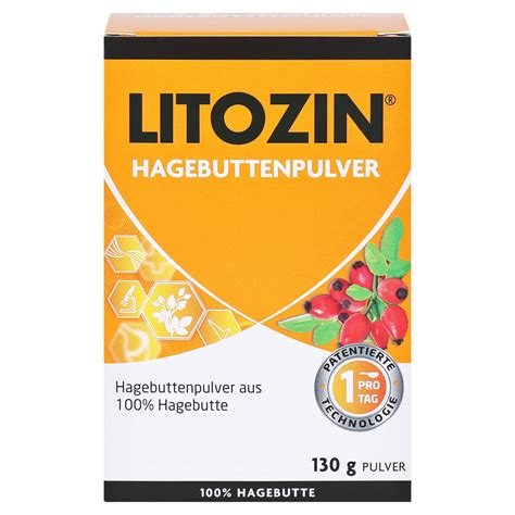 Litozin Hagebuttenpulver Aus 100 Hagebutte 130 Gramm Online Bestellen