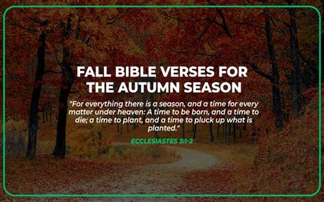 33 Fall Bible Verses For The Autumn Season Scripture Savvy