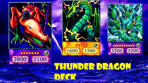 YGOPRO Thunder Dragon Deck Twin Headed Thunder Dragon YouTube