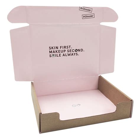 Recyclable Corrugated Paper Box Full Color Custom Printed Corrugated