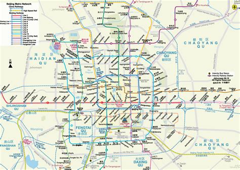 Spa It N B E Jin Den Beijing Metro Map Vl Da Plukovn K Marketing