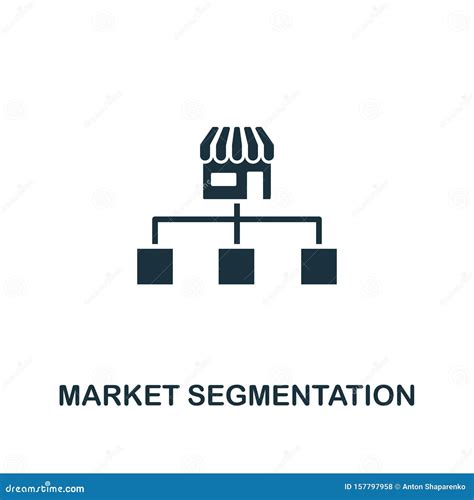 Market Segmentation Icon Creative Element Design From Content Icons