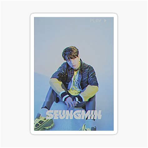 Seungmin Sticker For Sale By Marisaurban Redbubble