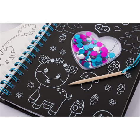 Scratch Art Sparkles Baby Animals Curiousuniverse