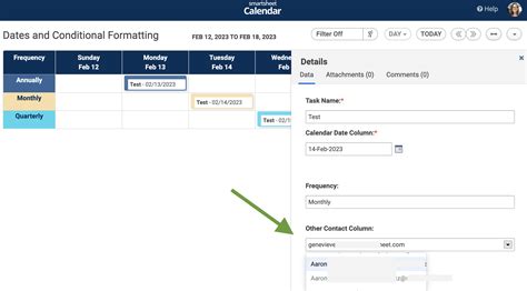 Calendar App Drop Down Menu Smartsheet Community