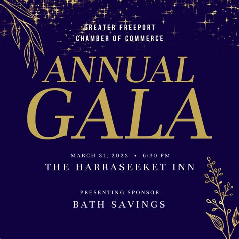 Annual Gala Greater Freeport Chamber Of Commerce