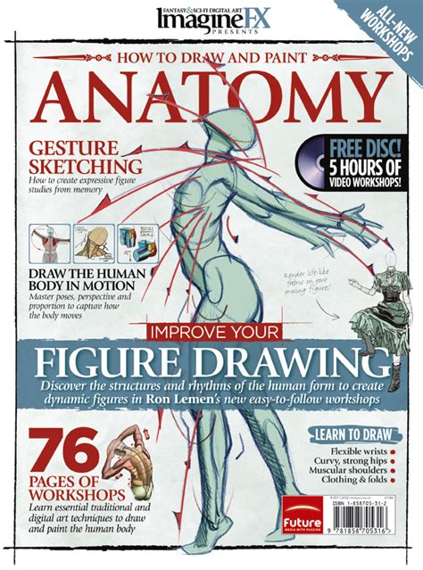 Imaginefx How To Draw And Paint Anatomy Volume By Clairehowlett On