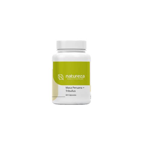 Maca Peruana Mg Tribullus Mg Farm Cia Natureza