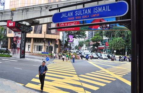 Jalan Sultan Ismail, Kuala Lumpur Editorial Image - Image of urban, kuala: 10267290