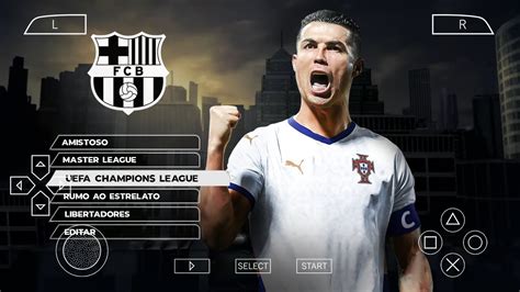 Pes Ppsspp Android Novo Menu Master League E Rumo Ao Estrelato