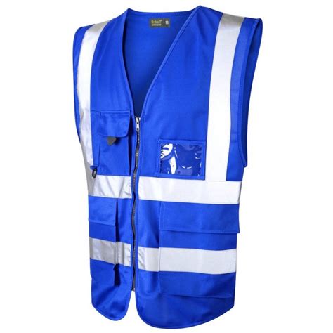 Urban54 Hi Vis Superior Vest Royal Blue