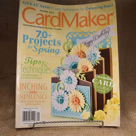 4 Card and Paper Craft Magazines - Etsy