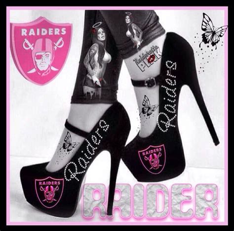 Pin By Pink Raiderette On Shoes Raiders Girl Raiders Baby Raiders