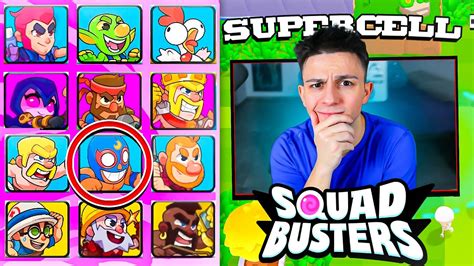 ¡mi Primera Vez En Squad Busters Supercell Juego Gratis