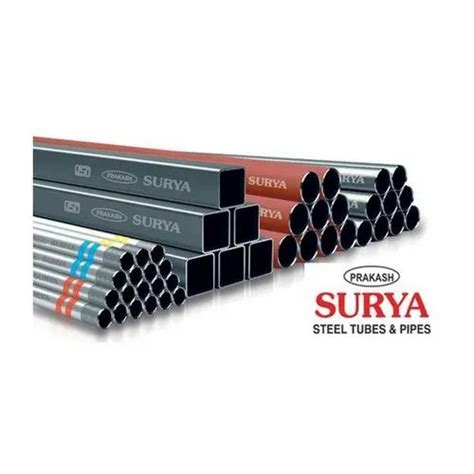 15mm To 200mm Treated Prakash Surya Pipes And Tubes Thickness 0 8mm