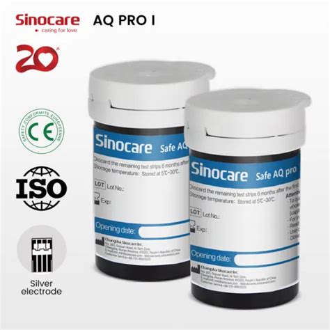 Sinocare Blood Glucose Meter Electronic Blood Glucose Meter Glucometer ...
