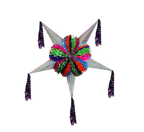 Buy Kei Mexican Star Pinata Festive Rainbow Pinatas Traditional