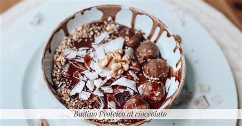 Budino Proteico Al Cioccolato Francesca Fitness Freak