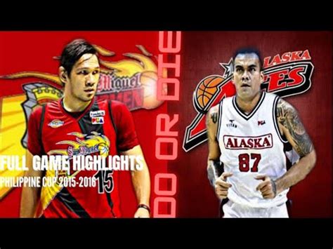 Finals Game 7 Alaska Aces Vs San Miguel Beermen Philippine Cup 2015